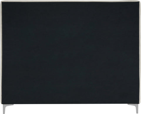 Finley Cream Velvet King Bed K