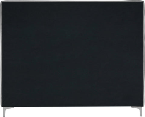 Finley Grey Velvet Full Bed F