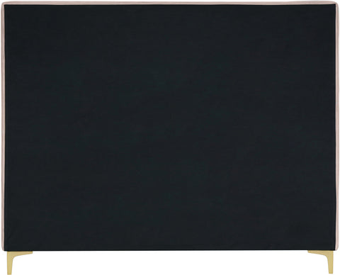 Finley Pink Velvet King Bed K