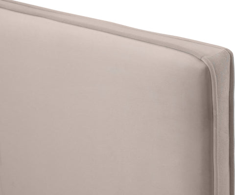 Finley Pink Velvet Queen Bed Q