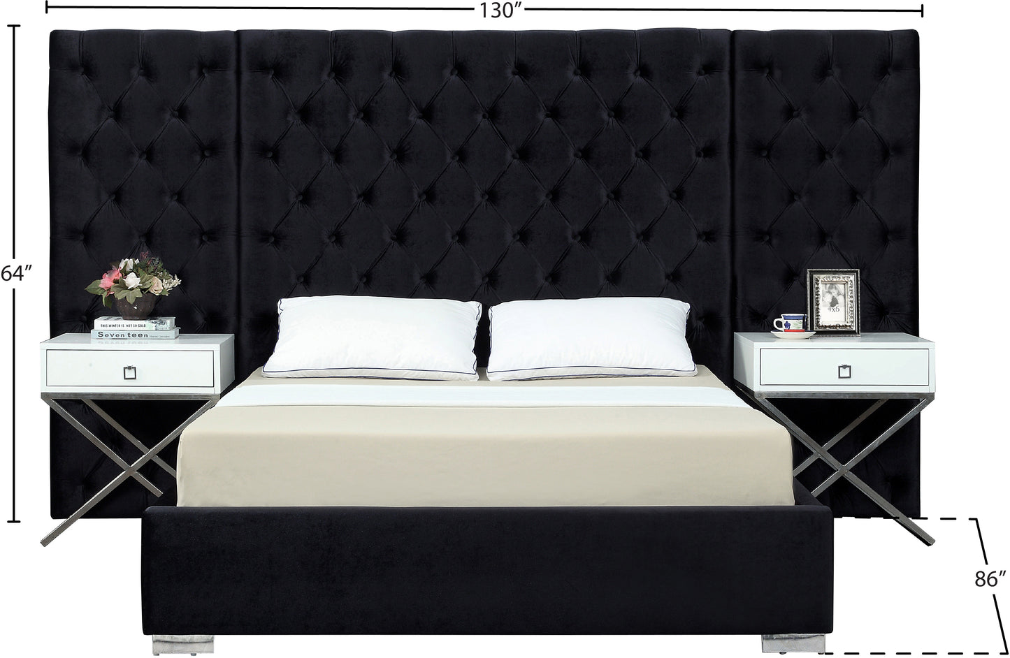 king bed (3 boxes)