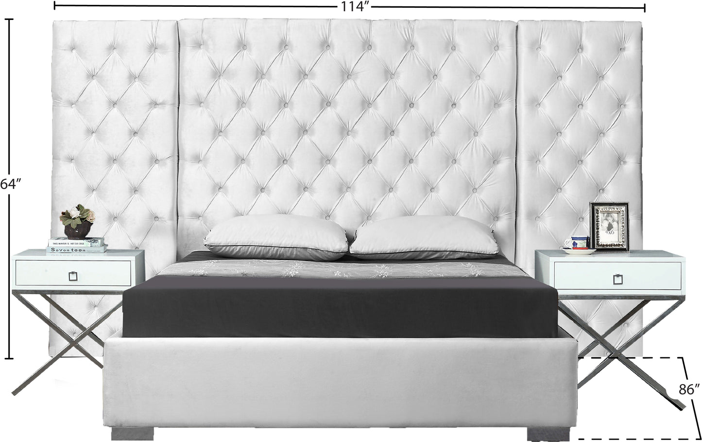 queen bed (3 boxes)