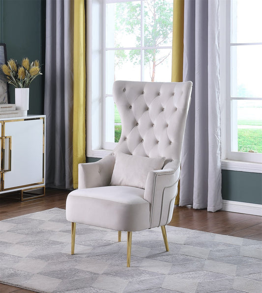 Hilary Cream Accent Chair