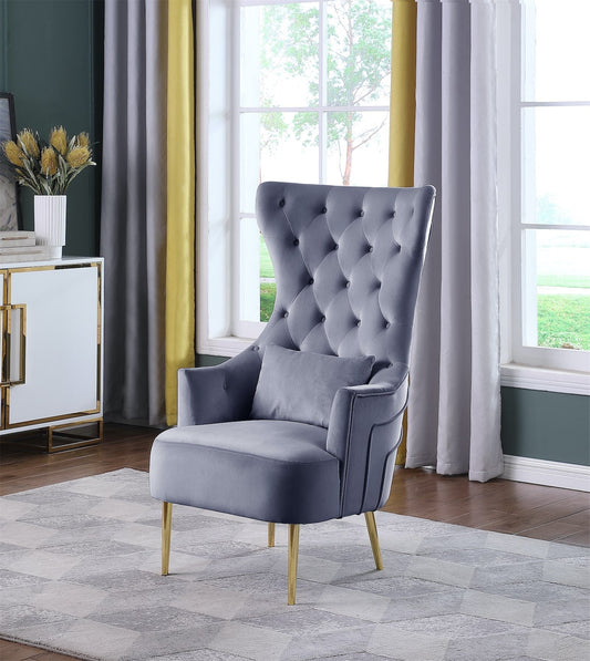 Hilary Gray Accent Chair