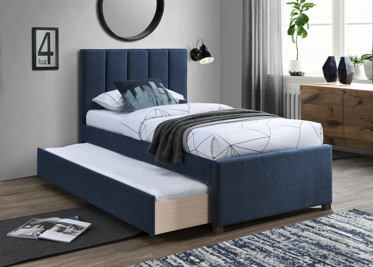 twin trundle bed