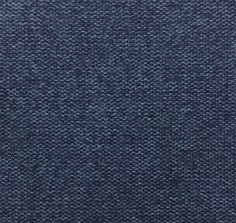 Nadia Navy Linen Textured Fabric Twin Trundle Bed T