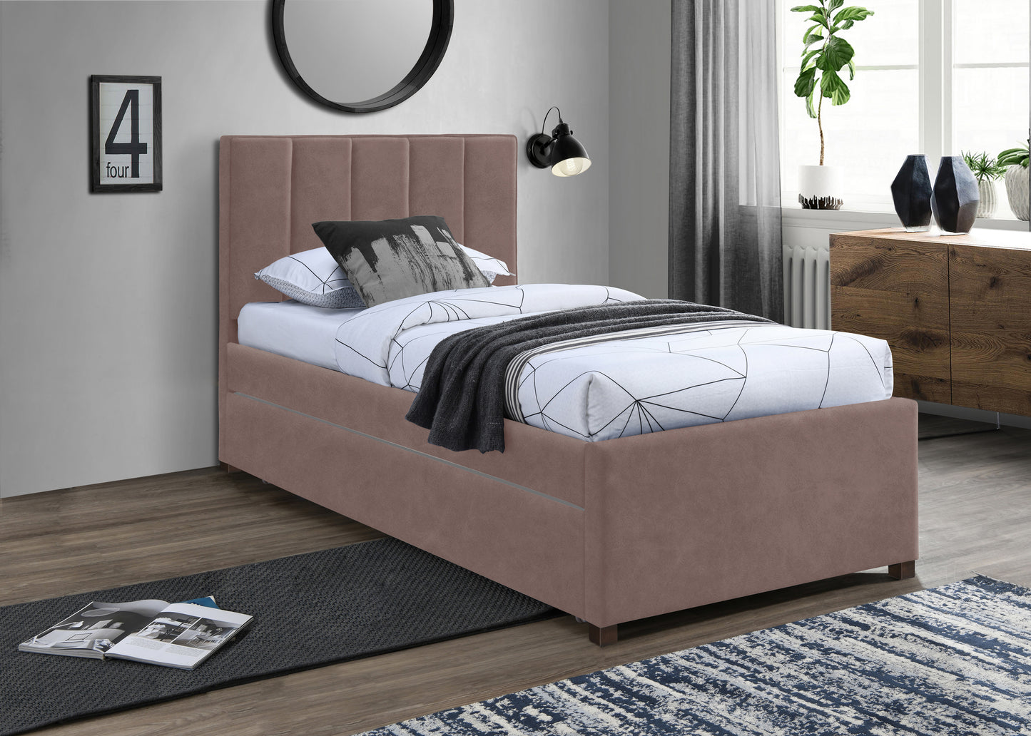 twin trundle bed