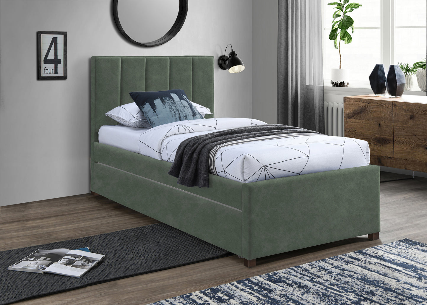 twin trundle bed