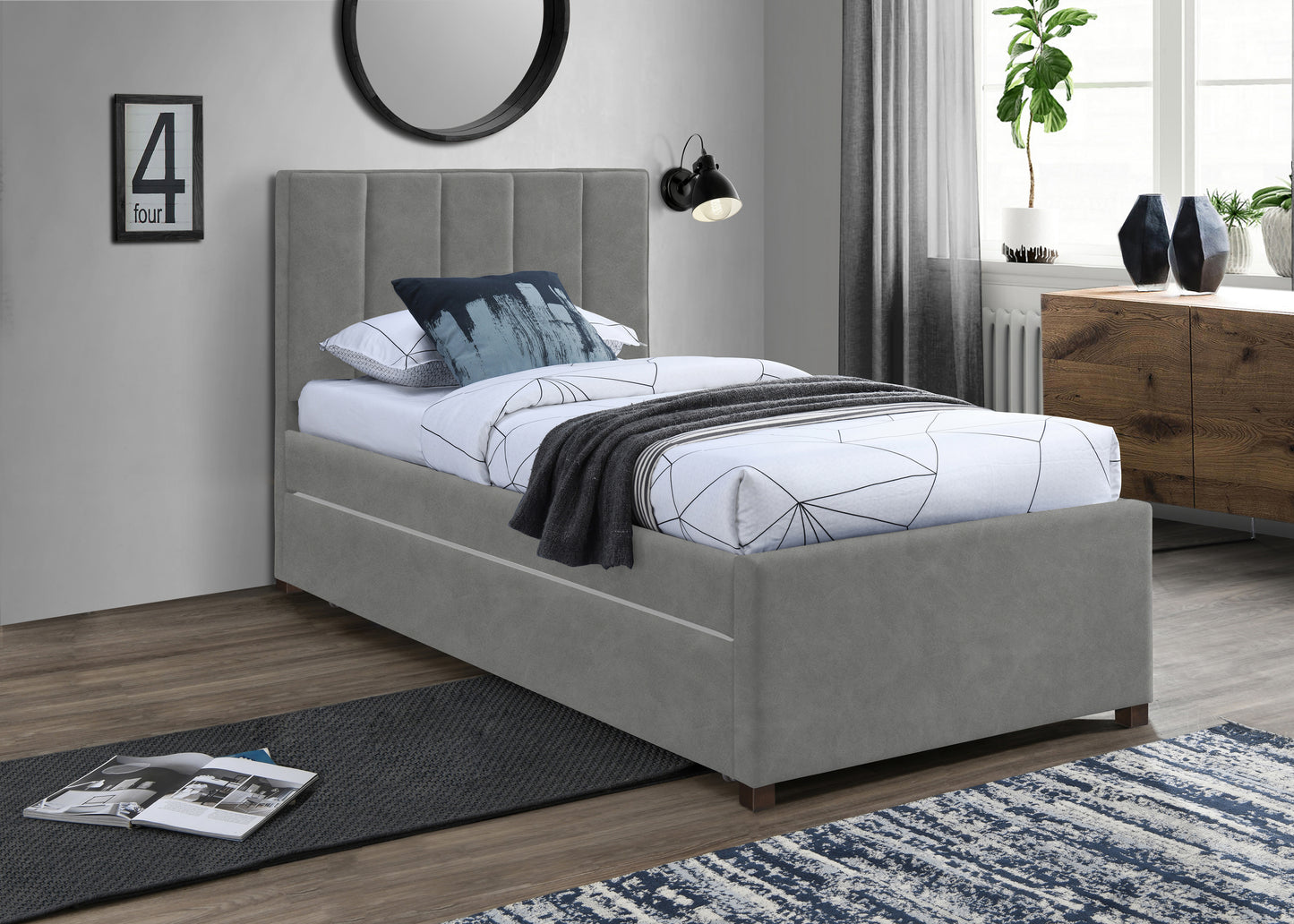 twin trundle bed