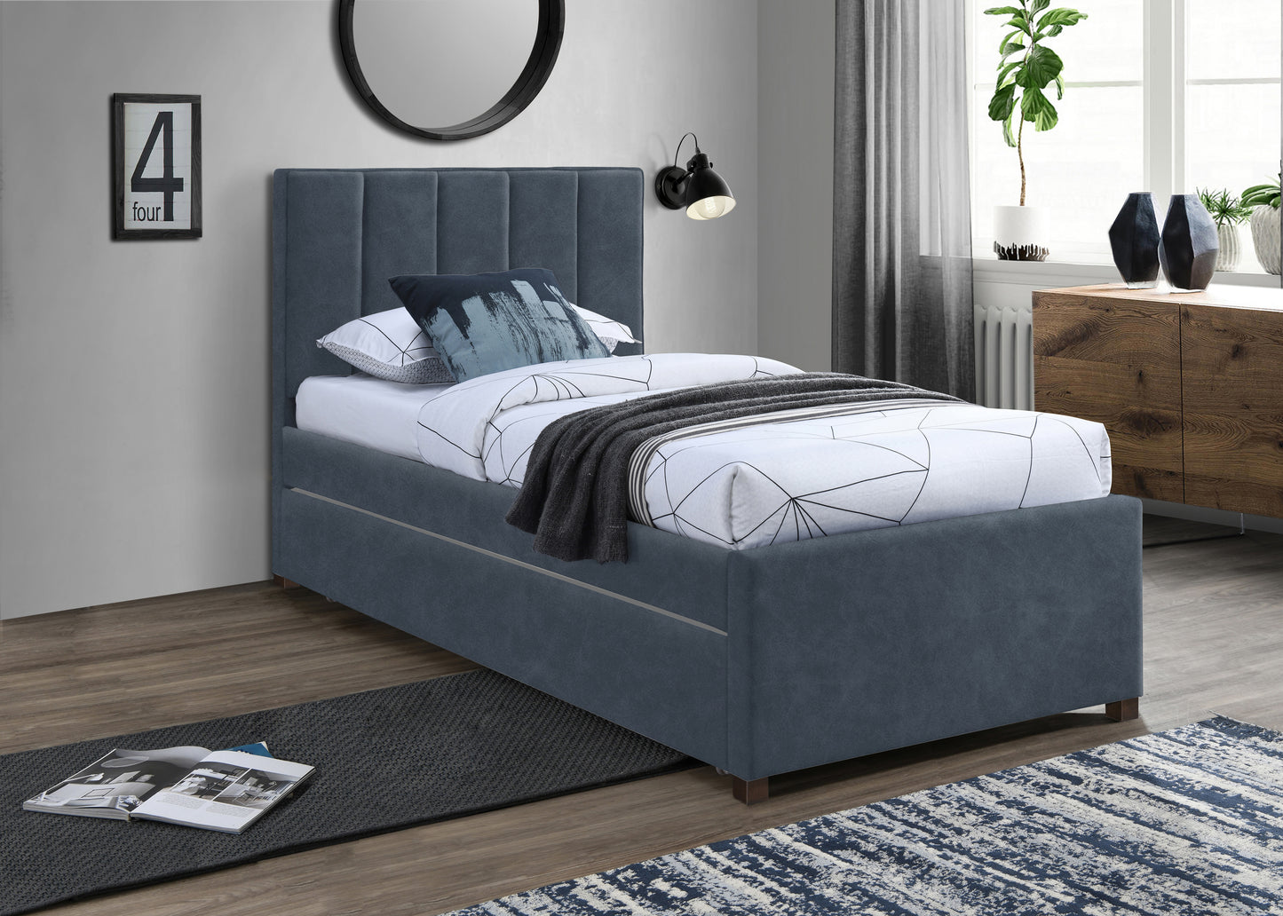 twin trundle bed