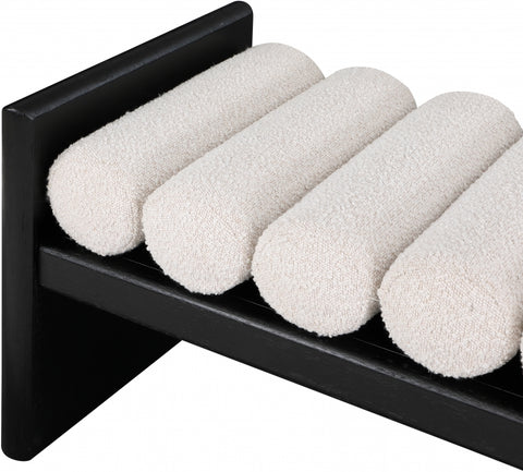 Enzo Boucle Fabric Bench 52���