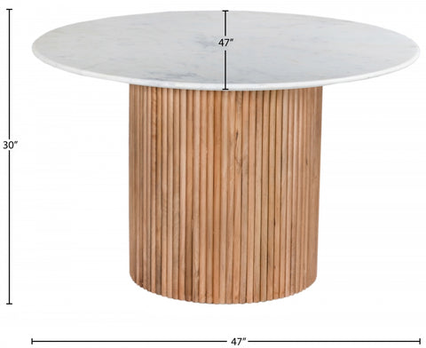 Sandra Marble Dining Table
