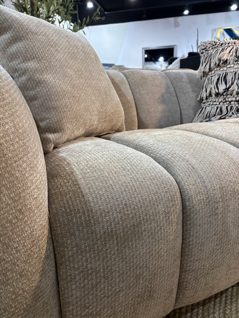 Nicolas Sofa & Loveseat Light Brown
