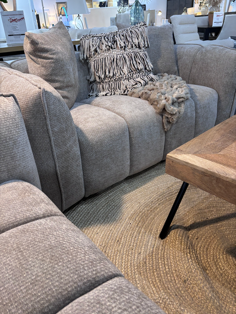 Nicolas Sofa & Loveseat Light Brown