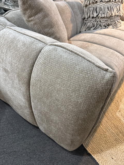Nicolas Sofa & Loveseat Light Brown