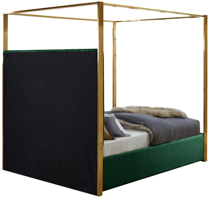 Madeline Green Velvet King Bed K