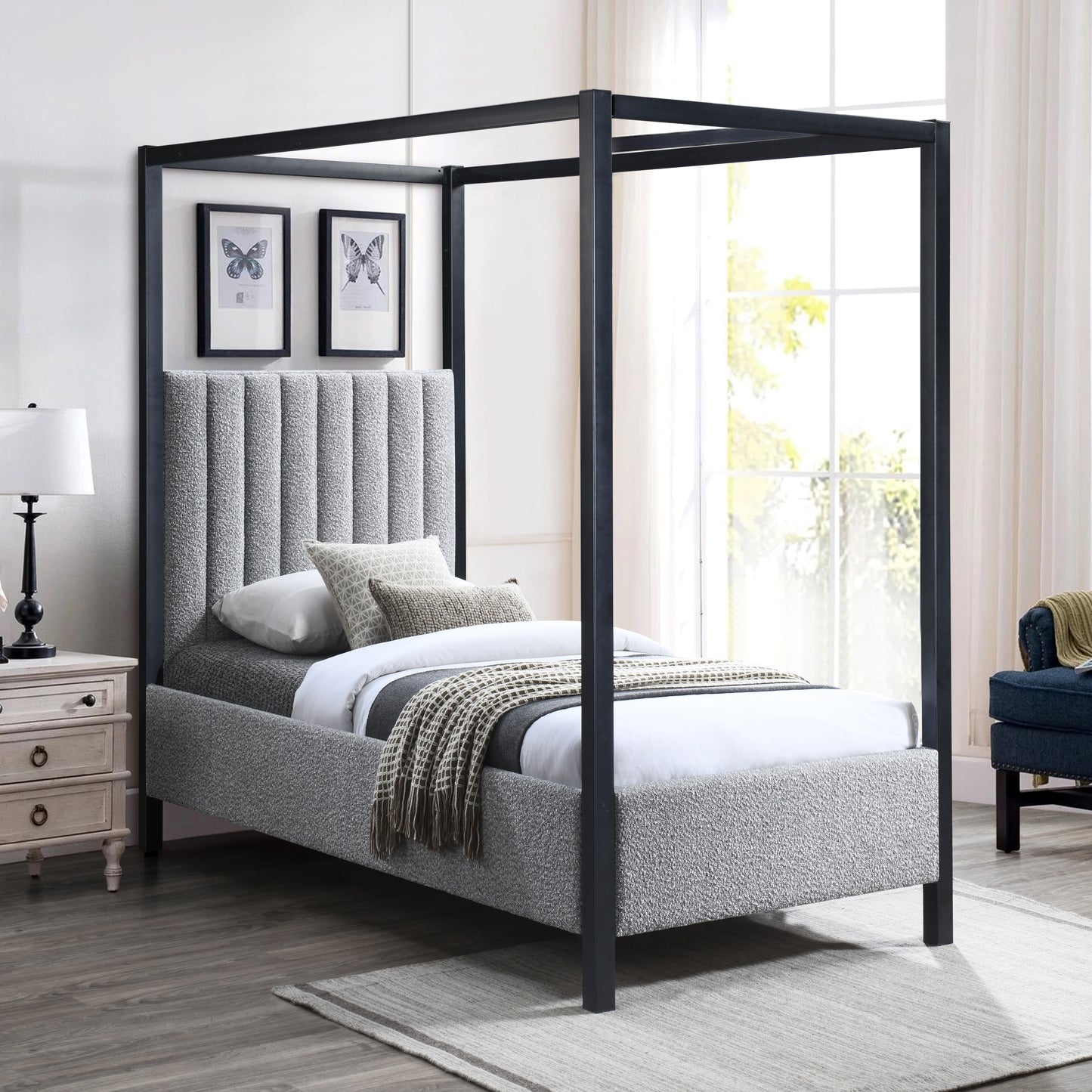 twin bed (3 boxes)