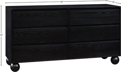 Kimora Black Dresser D