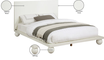 Kimora Cream King Bed (3 Boxes) K