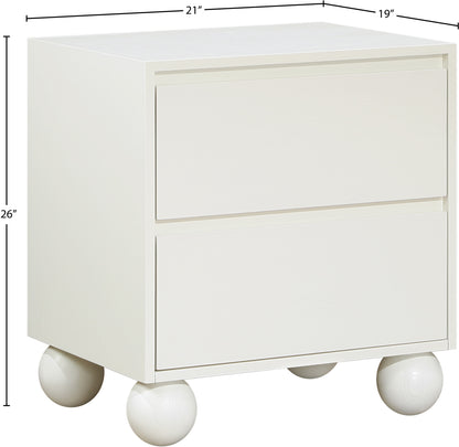 Kimora Cream Night Stand NS