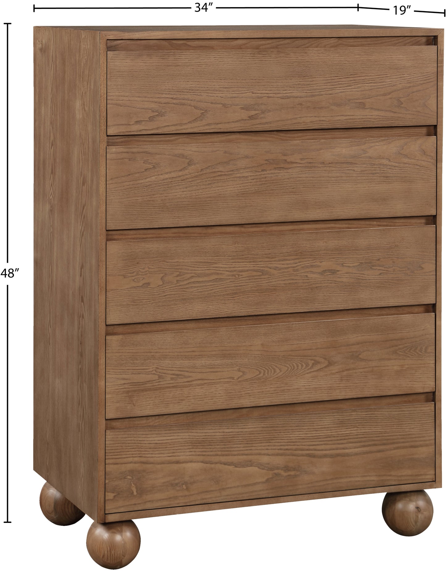 kimora walnut chest ch