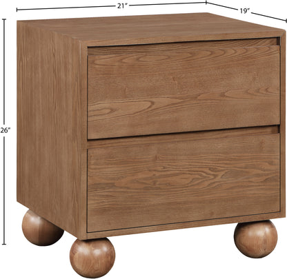 Kimora Walnut Night Stand NS