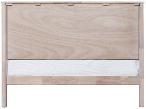 Blaire Natural Solid Wood Full Bed, 1 Piece