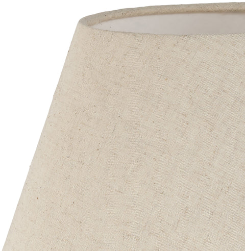 Nola Green Genuine Marble Base And Linen Textured Fabric Shade Table Lamp, 1 Piece