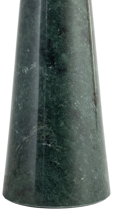 Tessa Green Genuine Marble Base And Linen Textured Fabric Shade Table Lamp, 1 Piece