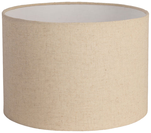 Talia Natural Mango Wood Base And Linen Textured Fabric Shade Table Lamp, 1 Piece