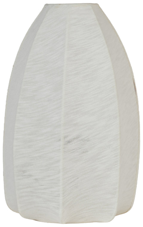 Paloma Cream Stretch Fabric Table Lamp, 1 Piece