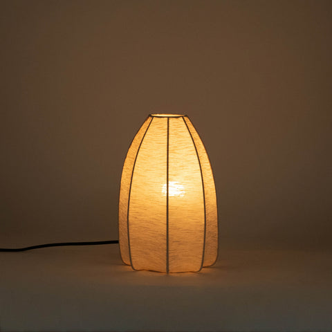 Paloma Taupe Stretch Fabric Table Lamp, 1 Piece
