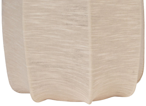 Paloma Taupe Stretch Fabric Table Lamp, 1 Piece