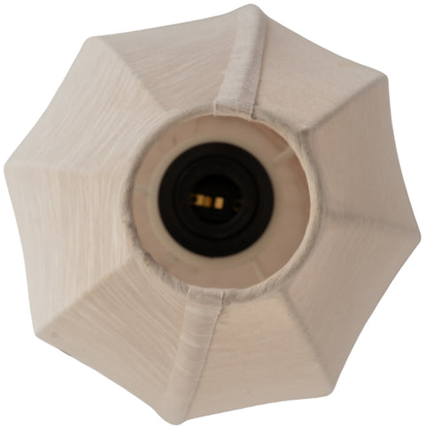 Paloma Taupe Stretch Fabric Table Lamp, 1 Piece