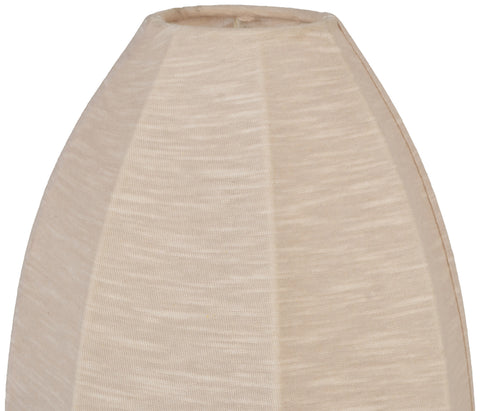 Paloma Taupe Stretch Fabric Table Lamp, 1 Piece