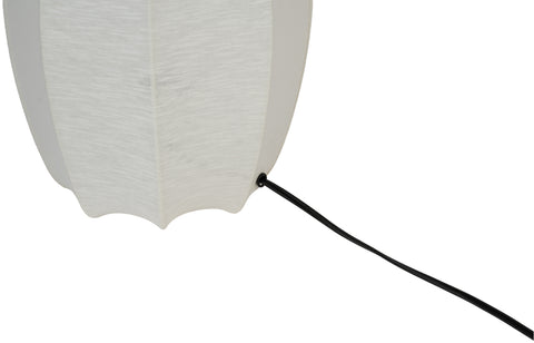 Paloma Cream Stretch Fabric Table Lamp, 1 Piece (Style 2)