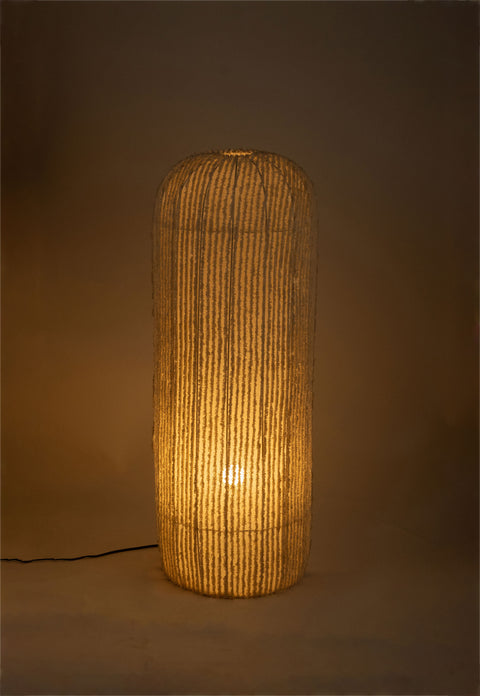 Vale Beige Fabric Floor Lamp, 1 Piece