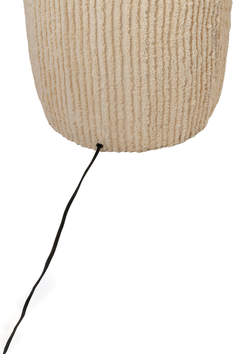 Vale Beige Fabric Floor Lamp, 1 Piece