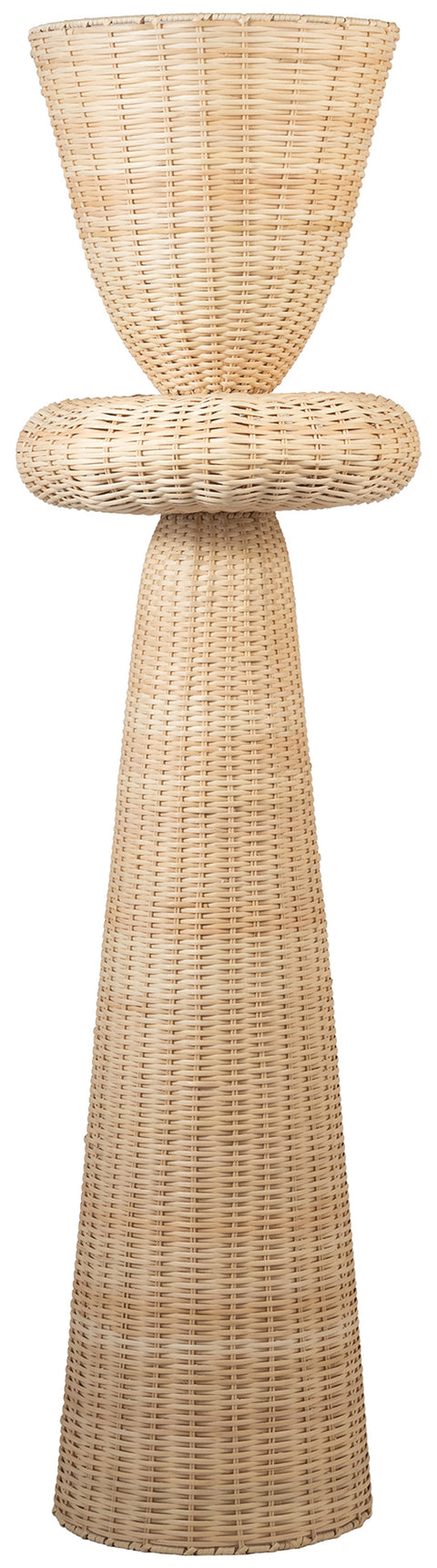 Florence Natural Rattan Floor Lamp, 1 Piece