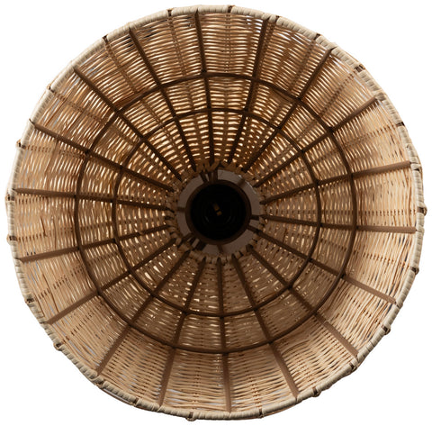 Florence Natural Rattan Floor Lamp, 1 Piece