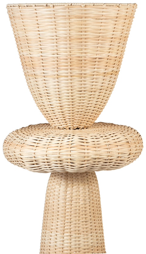 Florence Natural Rattan Floor Lamp, 1 Piece