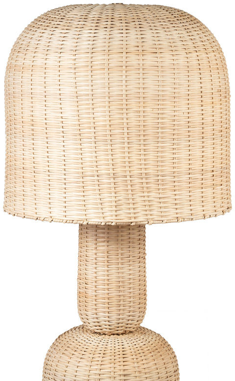 Camden Natural Rattan Floor Lamp, 1 Piece