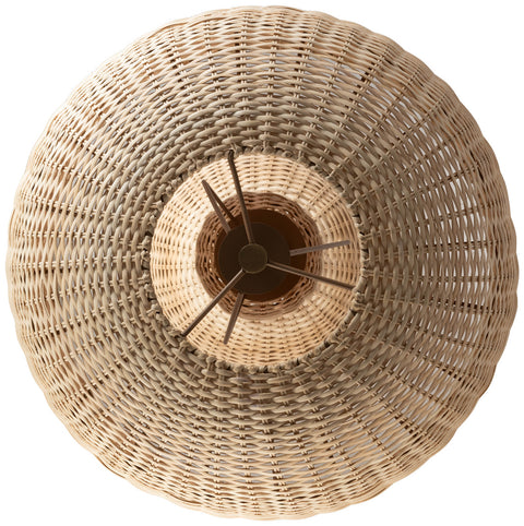 Camden Natural Rattan Floor Lamp, 1 Piece