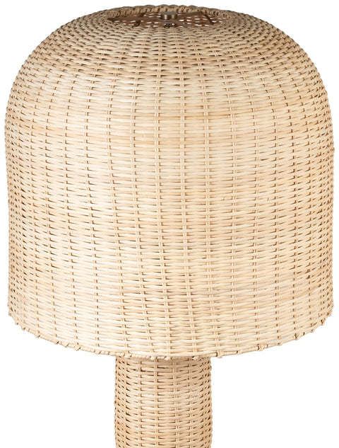 Camden Natural Rattan Floor Lamp, 1 Piece