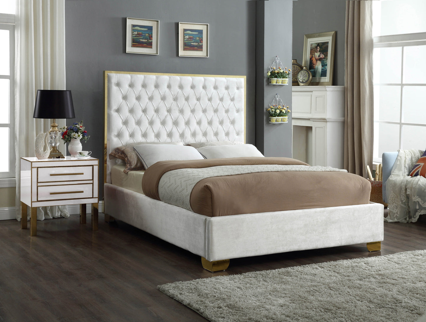 queen bed