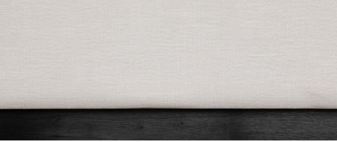 Edison Beige Linen Textured Fabric Twin Bed T