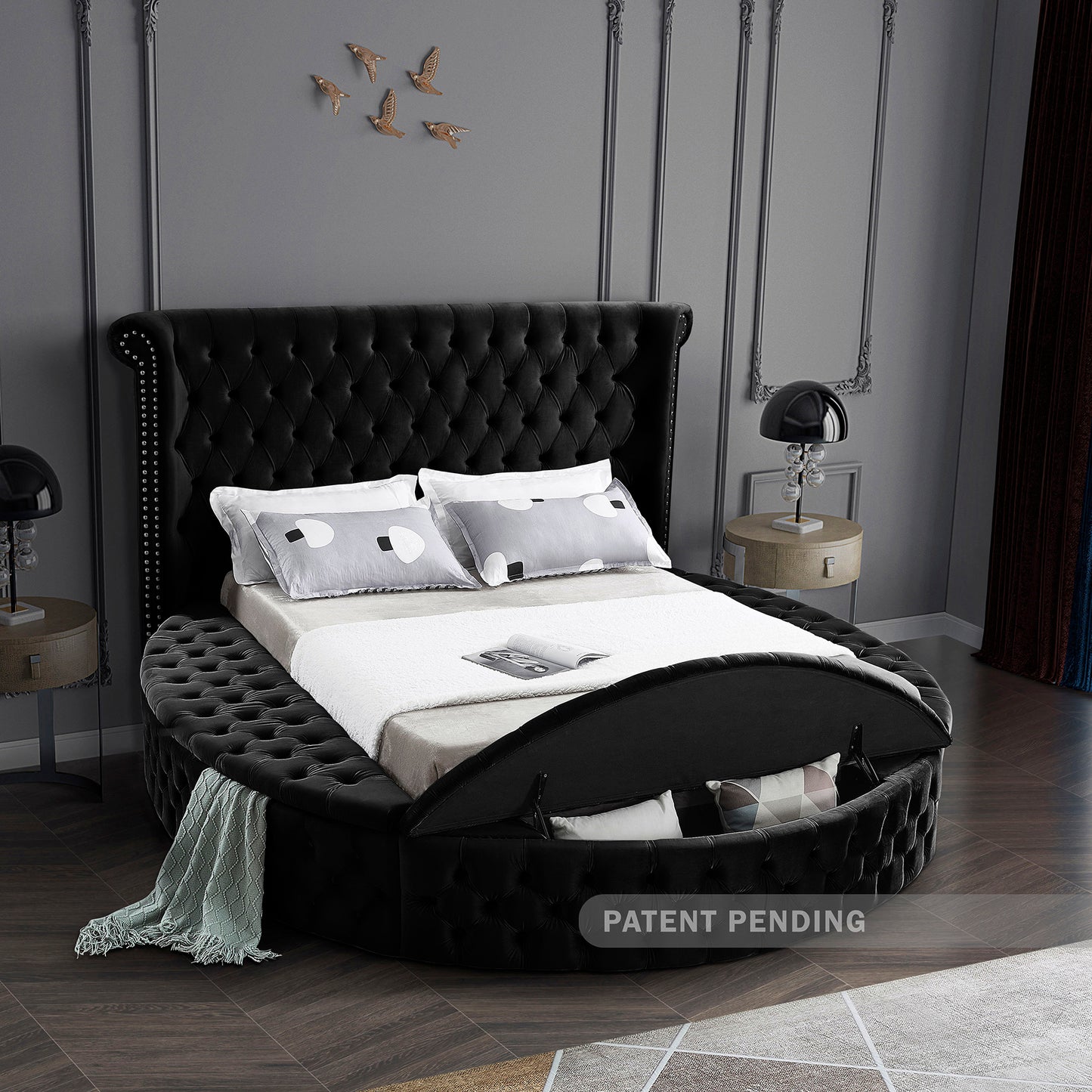 king bed (3 boxes)