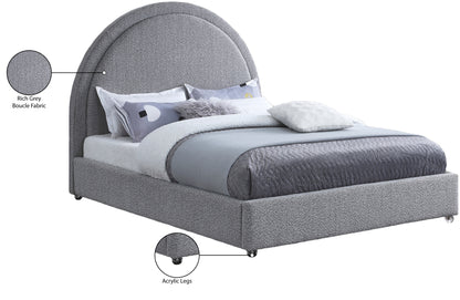 Emory Grey Fabric King Bed K