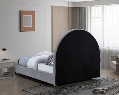 Emory Grey Fabric King Bed K