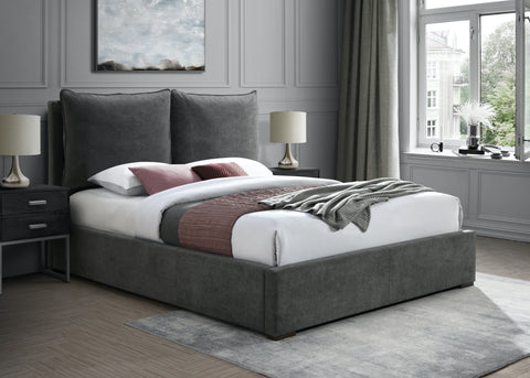 Monroe Black Fabric Upholstered Full Bed, 1 Piece